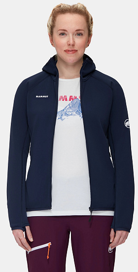 Куртка женская Mammut Aconcagua ML Hooded Marine - Фото 2 большая