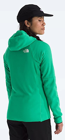 Куртка женская The North Face Summit Futurefleece Full Zip Hoodie Nebula Green - Фото 2 большая