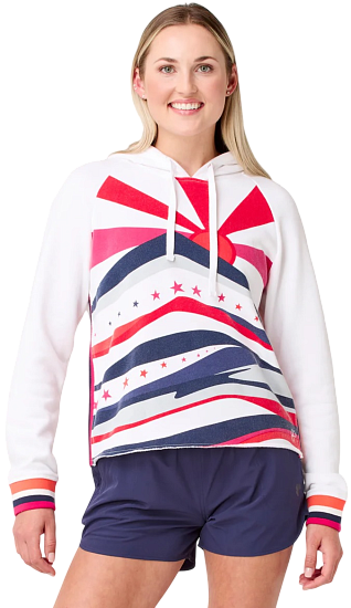 Худи женское Krimson Klover Julia Sunburst Pink Indigo - Фото 3 большая