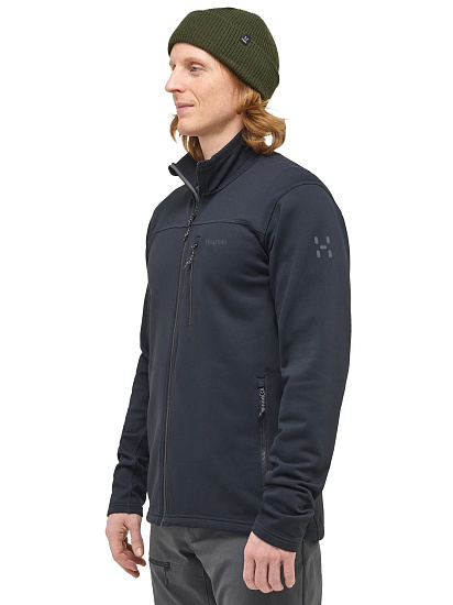 Куртка мужская Haglofs Rosson Mid True Black - Фото 6 большая