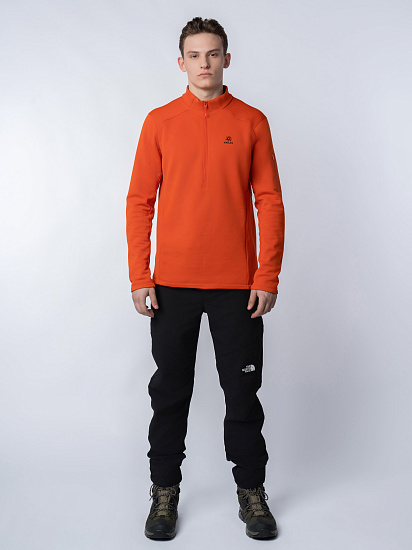 Куртка мужская Kailas Half-Zip Oxidized Orange - Фото 3 большая