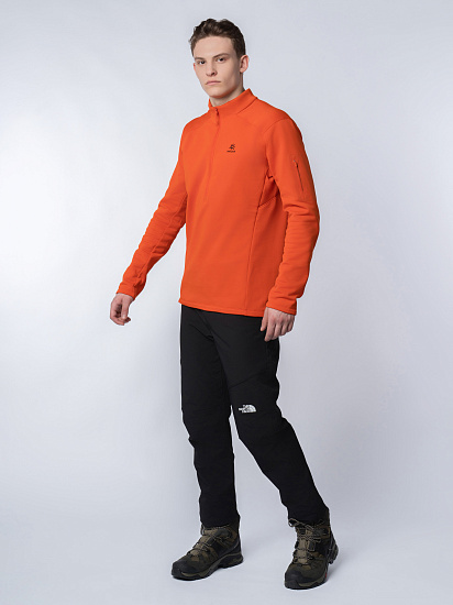 Куртка мужская Kailas Half-Zip Oxidized Orange - Фото 4 большая