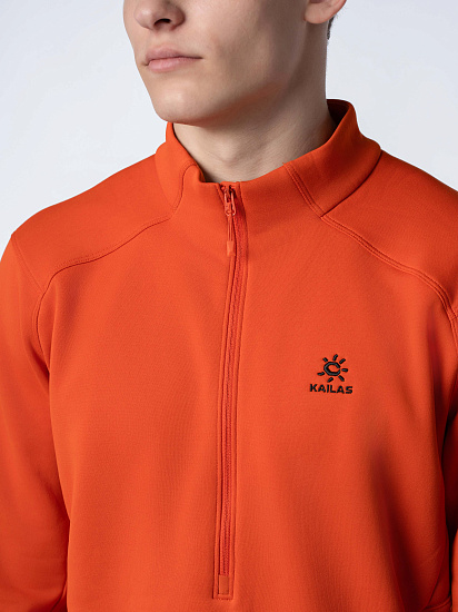 Куртка мужская Kailas Half-Zip Oxidized Orange - Фото 7 большая