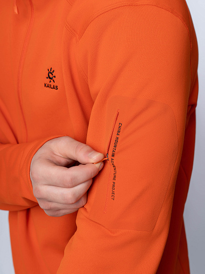 Куртка мужская Kailas Half-Zip Oxidized Orange - Фото 8 большая