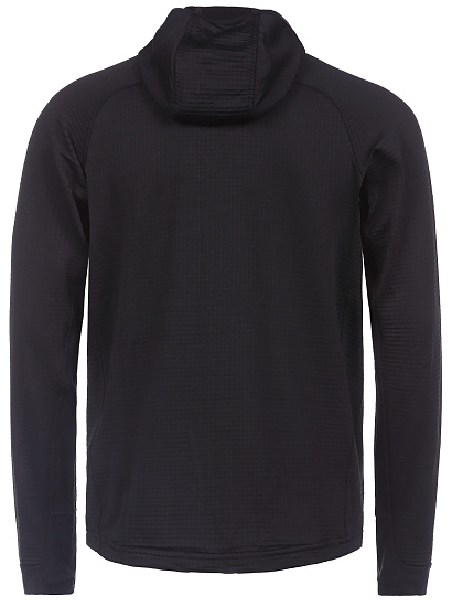 Куртка мужская Mountain Hardwear Power Grid Full Zip Hoody Black - Фото 2 большая