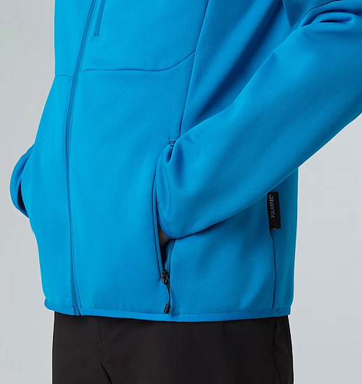 Куртка мужская The North Face Meteora Full Zip Fleece Skyline Blue/Adriatic Blue - Фото 6 большая