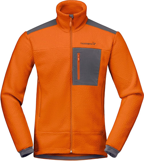 Куртка мужская Norrona Trollveggen Warm 3 Gold Flame - Фото 1 большая