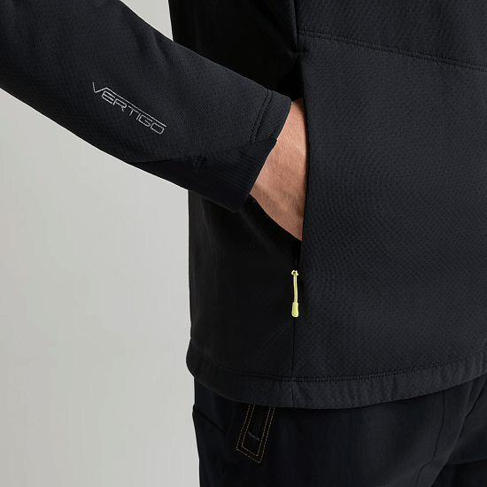 Куртка мужская Montura Vertigo Octa Hoodied Ardesia/Sunny Lime - Фото 5 большая