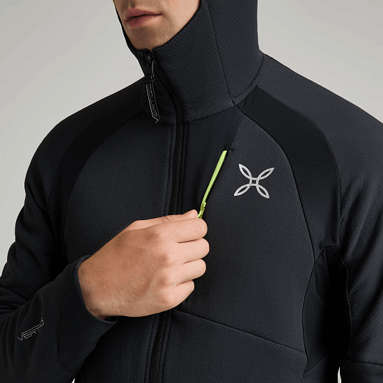 Куртка мужская Montura Vertigo Octa Hoodied Ardesia/Sunny Lime - Фото 7 большая