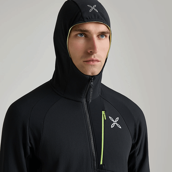 Куртка мужская Montura Vertigo Octa Hoodied Ardesia/Sunny Lime - Фото 8 большая