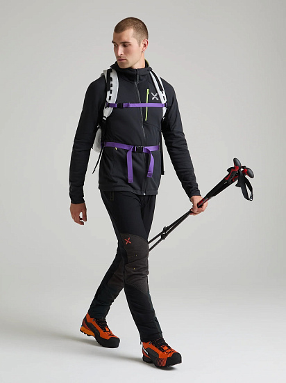 Куртка мужская Montura Vertigo Octa Hoodied Ardesia/Sunny Lime - Фото 11 большая