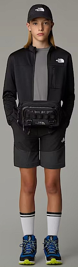 Куртка детская The North Face Hike Mid Full Zip Tnf Black - Фото 4 большая