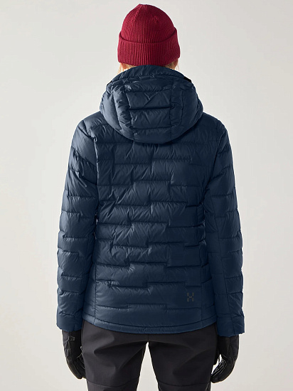 Куртка женская Haglofs ROC Flash Down Tarn Blue - Фото 4 большая