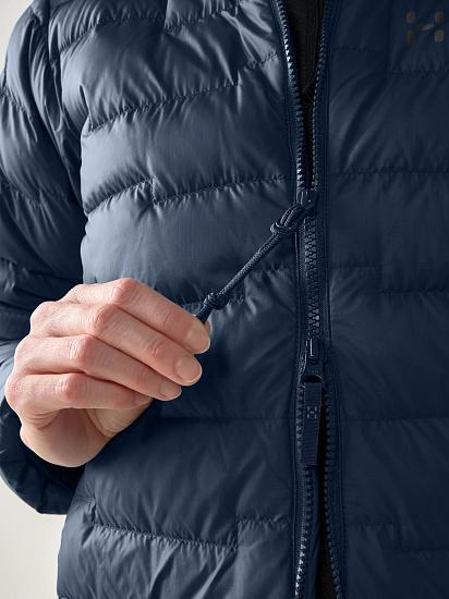 Куртка женская Haglofs ROC Flash Down Tarn Blue - Фото 11 большая