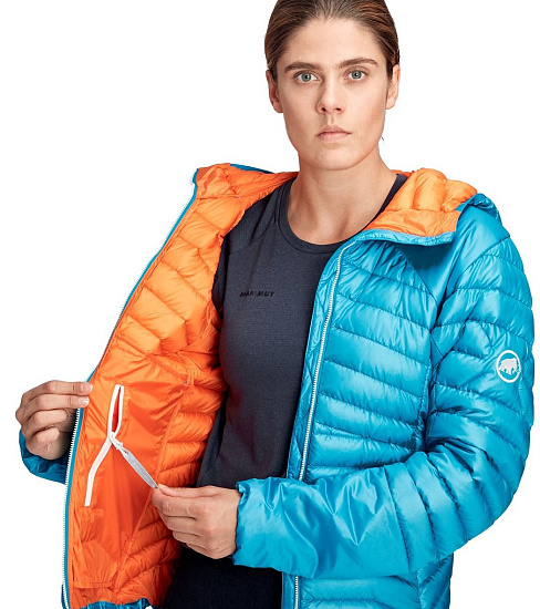 Куртка женская Mammut Eigerjoch Advanced IN Hooded Sky - Фото 7 большая