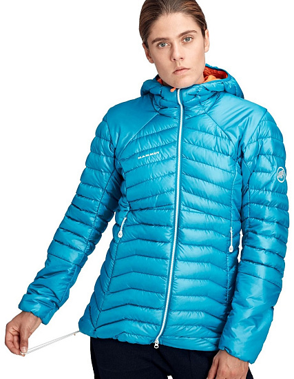 Куртка женская Mammut Eigerjoch Advanced IN Hooded Sky - Фото 8 большая