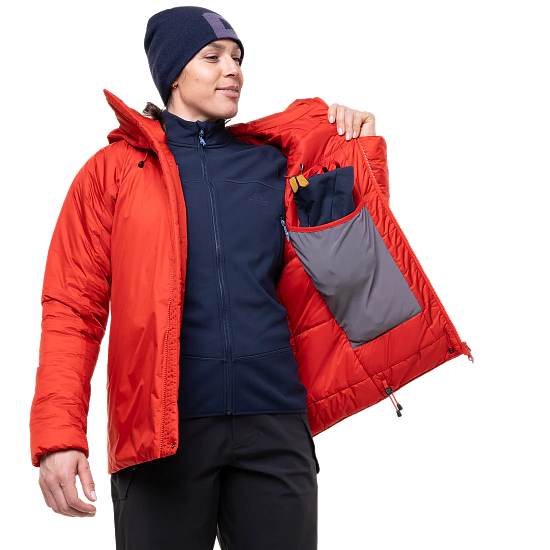 Куртка женская Mountain Equipment Alpamayo Chili Red - Фото 5 большая