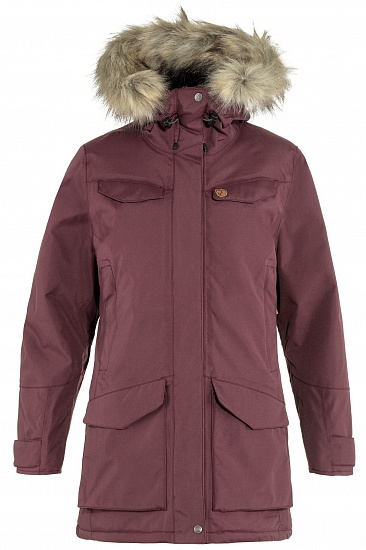 Куртка женская Fjallraven Nuuk Parka Port - Фото 1 большая