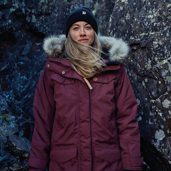 Куртка женская Fjallraven Nuuk Parka Port - Фото 3 большая
