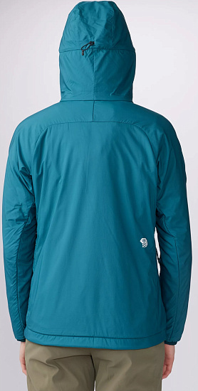 Куртка женская Mountain Hardwear Kor AirShell Warm Hoody Jack Pine - Фото 3 большая