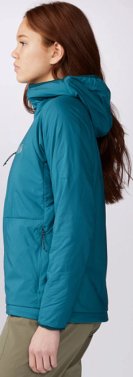 Куртка женская Mountain Hardwear Kor AirShell Warm Hoody Jack Pine - Фото 4 большая