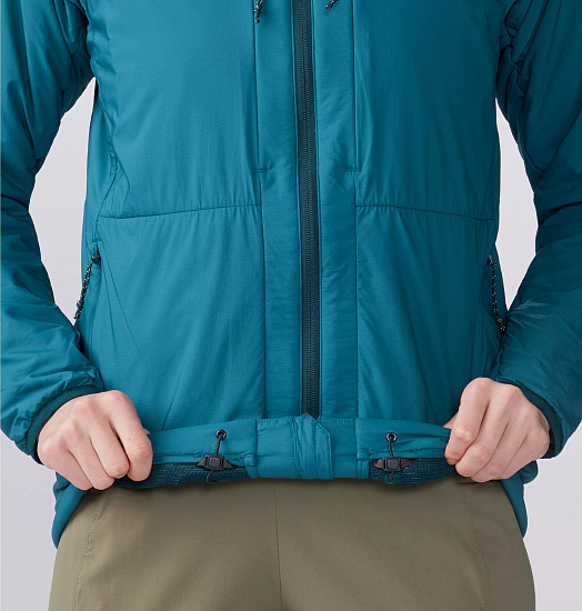 Куртка женская Mountain Hardwear Kor AirShell Warm Hoody Jack Pine - Фото 7 большая