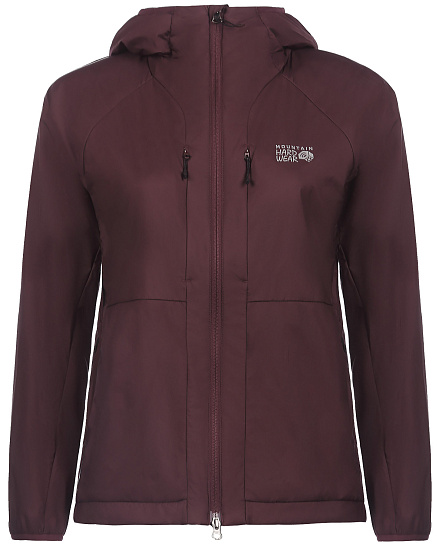 Куртка женская Mountain Hardwear Kor AirShell Warm Hoody Blackberry - Фото 1 большая