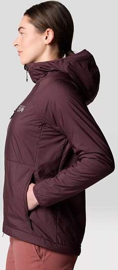 Куртка женская Mountain Hardwear Kor AirShell Warm Hoody Blackberry - Фото 4 большая