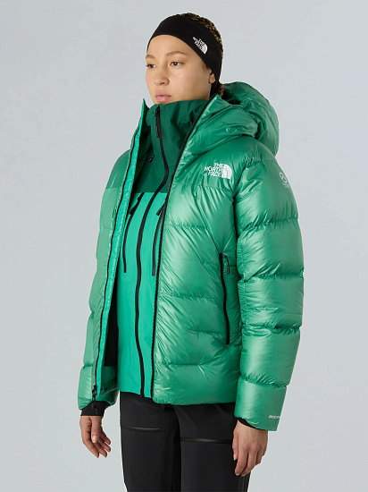 Куртка женская The North Face Summit Pumori Down Parka Nebula Green - Фото 5 большая