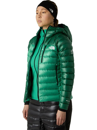 Куртка женская The North Face Summit Breithorn Hoodie Nebula Green/Evergreen - Фото 3 большая