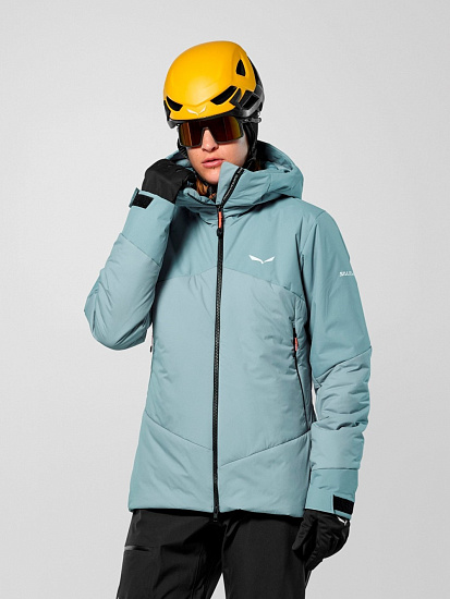 Куртка женская Salewa Ortles Tw Air Hood Willow - Фото 3 большая