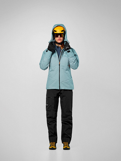 Куртка женская Salewa Ortles Tw Air Hood Willow - Фото 4 большая