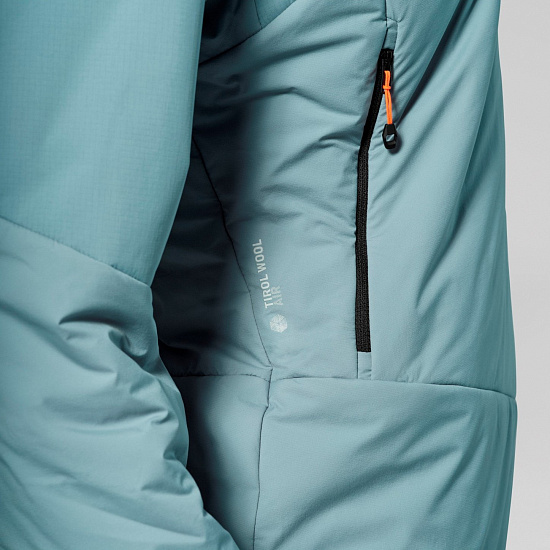 Куртка женская Salewa Ortles Tw Air Hood Willow - Фото 7 большая