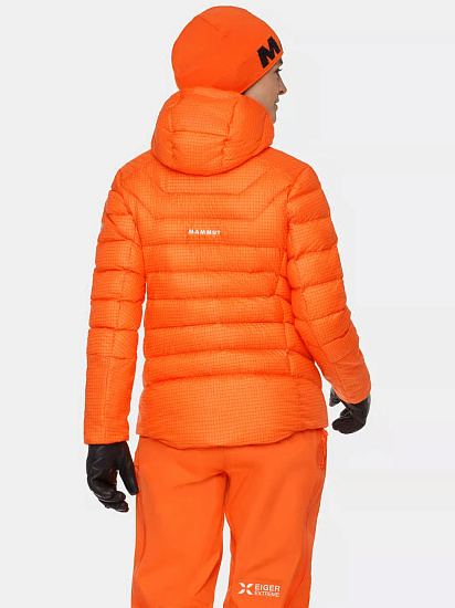 Куртка женская Mammut Eiger Nordwand Light Down In Hd Eiger Orange - Фото 2 большая