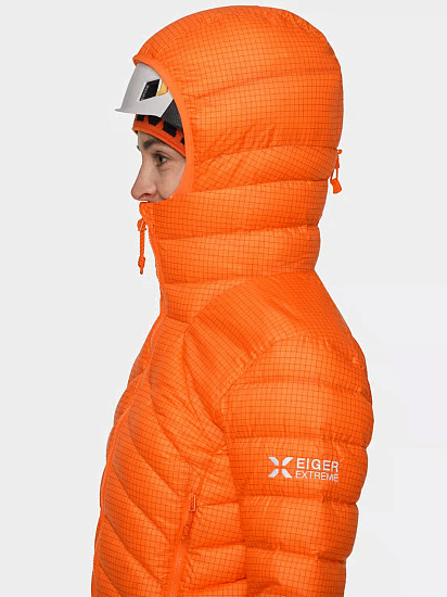 Куртка женская Mammut Eiger Nordwand Light Down In Hd Eiger Orange - Фото 10 большая