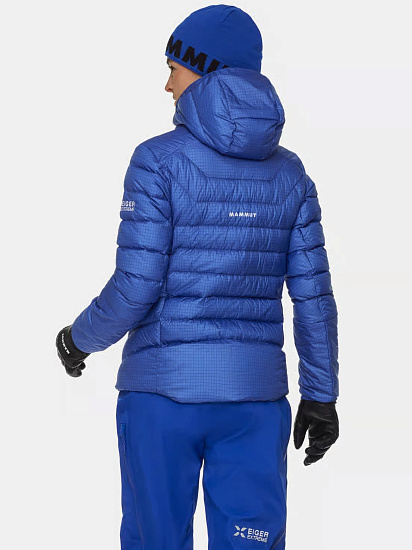 Куртка женская Mammut Eiger Nordwand Light Down In Hd Eiger Blue - Фото 2 большая