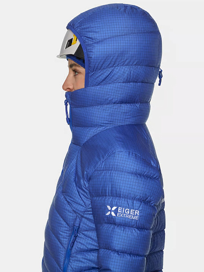 Куртка женская Mammut Eiger Nordwand Light Down In Hd Eiger Blue - Фото 10 большая