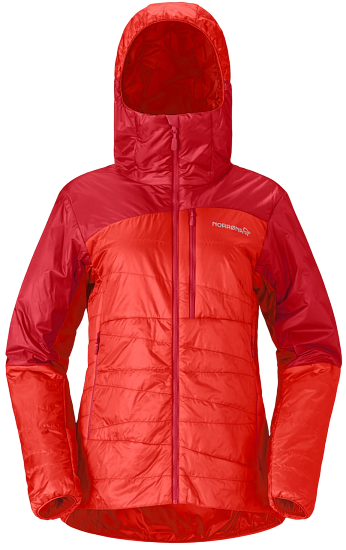 Куртка женская Norrona Falketind Thermo40 Zip Hood Arednalin - Фото 1 большая