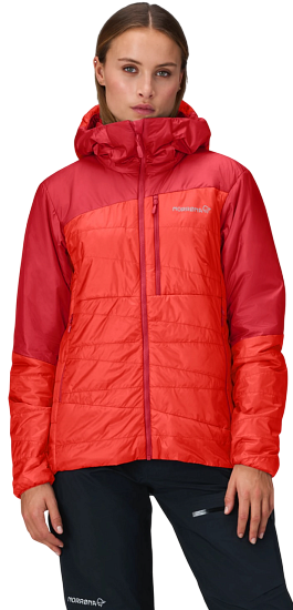 Куртка женская Norrona Falketind Thermo40 Zip Hood Arednalin - Фото 5 большая