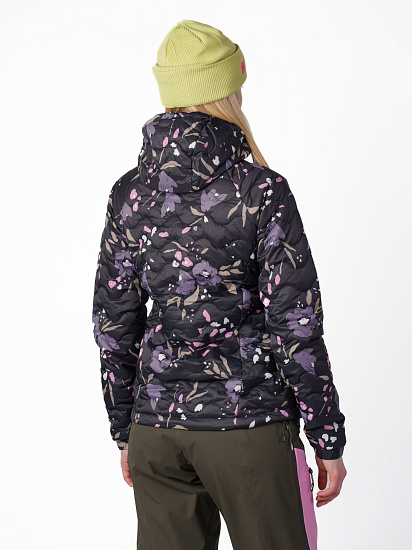 Куртка женская Maloja ChrysanthenumM Deep Black Brushflower - Фото 4 большая