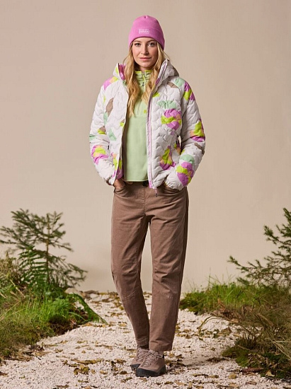 Куртка женская Maloja ChrysanthenumM Shaded White Fieldflower - Фото 3 большая