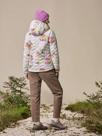 Куртка женская Maloja ChrysanthenumM Shaded White Fieldflower - Фото 4 большая