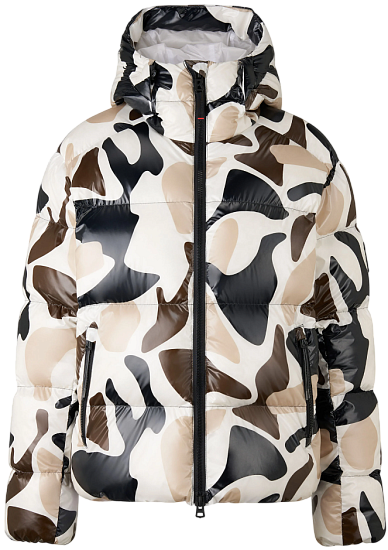 Куртка женская Bogner Fire+Ice Vally-D Beige/Black/Brown - Фото 1 большая