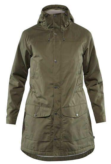 Парка женская Fjallraven Greenland Winter Parka Laurel Green - Фото 1 большая