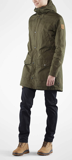 Парка женская Fjallraven Greenland Winter Parka Laurel Green - Фото 2 большая