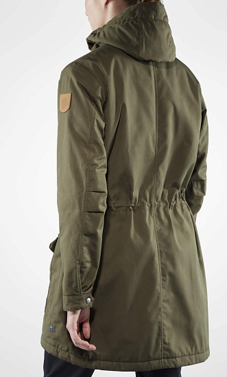 Парка женская Fjallraven Greenland Winter Parka Laurel Green - Фото 3 большая
