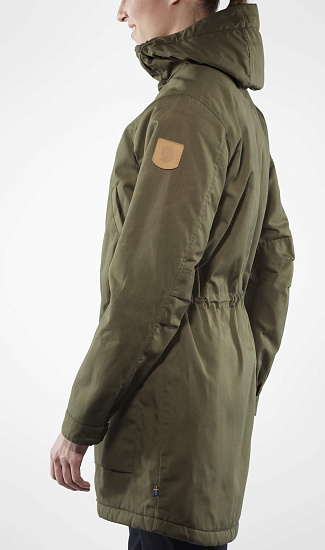 Парка женская Fjallraven Greenland Winter Parka Laurel Green - Фото 4 большая