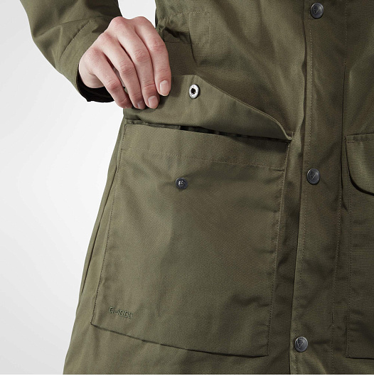 Парка женская Fjallraven Greenland Winter Parka Laurel Green - Фото 5 большая