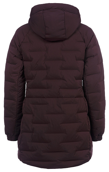 Куртка женская Mountain Hardwear Stretchdown Parka Blackberry - Фото 2 большая