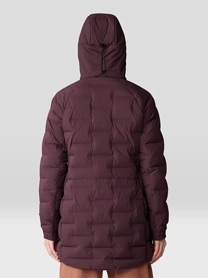 Куртка женская Mountain Hardwear Stretchdown Parka Blackberry - Фото 5 большая